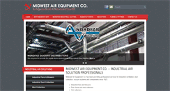 Desktop Screenshot of midwestairequipmentco.com